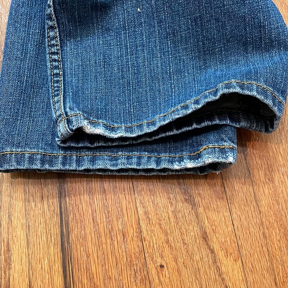 Levi’s 505 tag size 23 x 34 Blue Some wear on hem and pockets Whiskering - Picture 10 of 13
